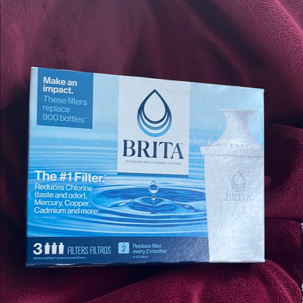 Brita Water Filter Pack of 3